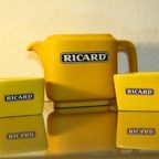 Ricard Vintage Set Waterkan En Aperitiefkommetjes thumbnail 3