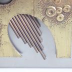Brutalist Metal Wall Panel, 1970S thumbnail 16