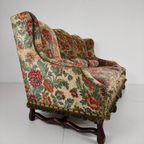 Os De Mouton Sofa In Tapestry – Country House Style, 19th Century thumbnail 3