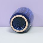 Glanzende Blauwe West Germany Vaas thumbnail 5