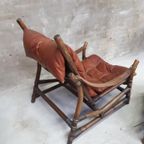 60'S / 70,S Vintage Fauteuil Safari Chair Design Stoel thumbnail 16