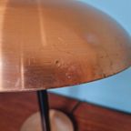 Grote Koperen Bureaulamp, Bauhaus-Stijl, Jaren 50 thumbnail 15