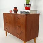 Scandinavisch Vintage Teak Fineren Ladekast Otta thumbnail 12