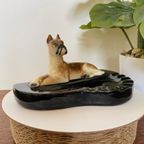 Boxer Hond Asbak - Art Deco - Terracotta thumbnail 6