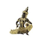 Brons Boeddha Sculptuur Beeld Thailand Gouden Khon Godin 23Cm thumbnail 6