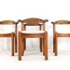 Set 4 Vamdrup Stoelen Eetkamerstoelen Deens Vintage Gestoffeerd thumbnail 19