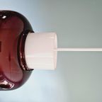 Scandinavisch Amethistglas Met Dubbele Ophanging, 1960 thumbnail 8