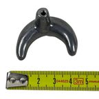 Handmade - Half Moon Shaped Drawer / Door Pull Or Handle - Casted Aluminum (New Old Stock) - Made thumbnail 8
