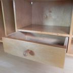 Secretaire Met Schuifdeuren Op Ranke Poten, Jaren 50 thumbnail 34
