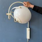 Anvia Mushroom Wandlamp - Space Age Arc Wandlamp - Wit 70S Sconce thumbnail 8