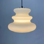 White Milk Glass Pendant Light Ah 1 By Peill And Putzler 1960 thumbnail 8