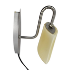 Hala Zeist - Wandlamp - Geborsteld Staal - Glas - 1990'S thumbnail 13