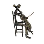 De Cellist - Verbronsd - 21E Eeuw thumbnail 3