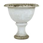 Unieke Grote Tuinvaas Bloembak Tuin Beton Art Deco Xxl Frankrijk 65Cm thumbnail 5