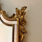 Vergulde Vintage Deknudt Spiegel 106x61cm thumbnail 3