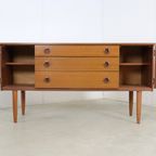 Vintage Tv Meubel Dressoir Schreiber Sideboard Kast 'widdop' | 137.5 Cm thumbnail 6