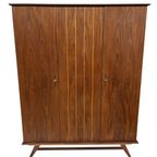 Vintage Kledingkast Wandrobe Jaren 60 Teak Design Kast thumbnail 3