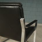 Vintage Lederen Designfauteuil – Walter Knoll – Jaren 60 thumbnail 5