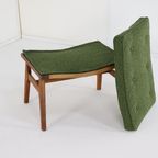 Voetenbank Voetenbankje 'Driebergen' Vintage Reupholstered thumbnail 10