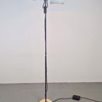 Vintage Valenti Milano Vloerlamp Design ‘70 Italy Wit Dimmer thumbnail 10