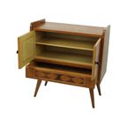 Prachtige Vintage Kast Dambordpatroon Scandinavisch Design thumbnail 3