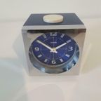 Vintage Cube Wekker Kaiser Klokje Spaceage Clock thumbnail 3