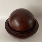 Vintage Houten Bakjes. Houten Bollen. Baboushka Bollen. Houten Decoratie Ballen thumbnail 12