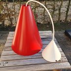 Vintage - Hanglamp - Kegelvorm - Rood - IKEA thumbnail 2