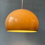 Mid Century Space Age Mushroom Hanglamp Van Dijkstra thumbnail 5