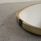 Asymmetrische Vintage Spiegel Met Gouden Rand, Jaren 60 thumbnail 6