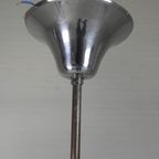 Art Deco Hanglamp Met Roze Glazen Kap, Jaren 30 thumbnail 14