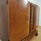 Vintage Art Deco Buffetkast, Dressoir, Wandkast Jules Leleu thumbnail 17