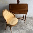 Decoene Antique Writing Desk With Chair thumbnail 19