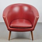 Vintage Fauteuil Cocktail Club Chair Mid Century 1960 Deens thumbnail 3