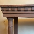 Sidetable Side Table Wandtafel Muurtafel Antiek 1850 thumbnail 14