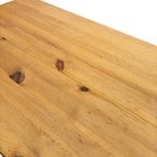 Vintage Dining Table Pinewood 1960 Minimalist Eettafel thumbnail 25