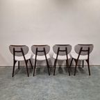 4 Vintage Eetkamerstoelen 4 Vintage Stoelen Bekleed thumbnail 9