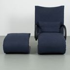 Ligne Roset Zen Lounge Fauteuil Met Hocker 71223 thumbnail 9