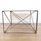 Super Zeldzame Mid Century Isocele Side Table Ontworpen Door Max Sauze, Franse Architecturale Salont thumbnail 4