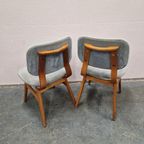 Set 2 Vintage Eetkamer Stoelen Jaren 60 Retro Stoelen thumbnail 11