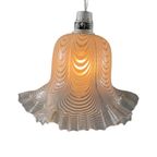 Murano Italian Swirl - Skirt / Hankerchief Shaped Lamp - Hanging Fixture - Glass thumbnail 2