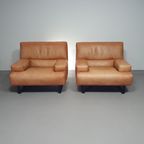 2 X Machalke Thick Saddle Leather Love Seat. thumbnail 6