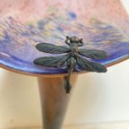 2delige Glazen Tafellamp, Gesigneerd Verre Francais - Reliving thumbnail 7