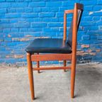 Set 5 (of 6) Deense Teak Stoelen , Findahls Møbelfabrik thumbnail 7