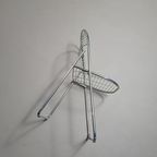 Åland Metal Folding Chairs Niels Gammelgaard Ikea 70s. thumbnail 10