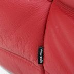 Togo Armchair Red Leather By Michel Ducaroy For Ligne Roset thumbnail 10