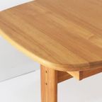 Mid Century Deense Ovalen Uitschuifbare Eettafel Van Massief Teakhout Jaren 60 thumbnail 7