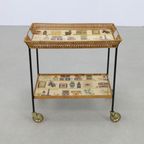 Vintage Serveerwagen Trolley, 1960s thumbnail 8