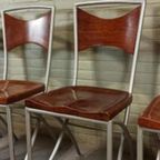 2 Vintage Design Eetkamerstoelen thumbnail 9