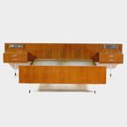Vintage Mid Century Tweepersoons Bed Slaapkamer Set, 1960s thumbnail 2